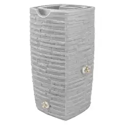 Walmart Good Ideas Impressions Riverwalk 50 Gal Rain Saver w/Spigots, Light Granite offer