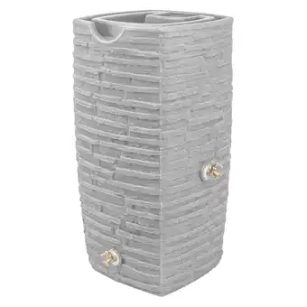 Walmart Good Ideas Impressions Riverwalk 50 Gal Rain Saver w/Spigots, Light Granite offer