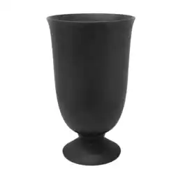 Walmart Tierra Verde Cadence Self Watering Urn Planter 14W x 23H, Black offer