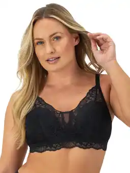 Walmart Bali Womens Beautifully You Lace Wireless Bra offer