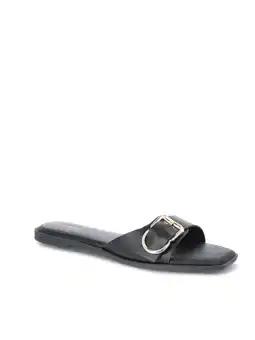 Walmart Free Assembly Women's Buckle Slide Sandals, Sizes 6-11 offer