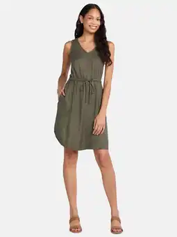 Walmart Time and Tru Women's Sleeveless Utility Dress, Sizes XS-XXXL offer