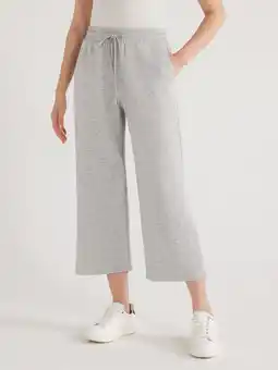 Walmart Scoop Women's and Women's Plus Ultimate ScubaKnit Cropped Sweatpants, Sizes XS-4X offer