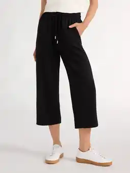 Walmart Scoop Women's and Women's Plus Ultimate ScubaKnit Cropped Sweatpants, Sizes XS-4X offer