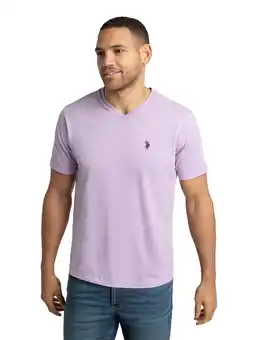 Walmart U.S. Polo Assn. Men's Short Sleeve V-Neck Tee offer