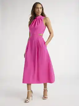 Walmart Sofia Jeans Women's and Women's Plus Cutout Dress, Above Ankle Length, Sizes XS-4X offer