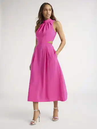 Walmart Sofia Jeans Women's and Women's Plus Cutout Dress, Above Ankle Length, Sizes XS-4X offer