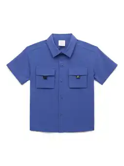 Walmart Wonder Nation Toddler Boys Adventure Shirt with Short Sleeves, Sizes 12M-5T offer