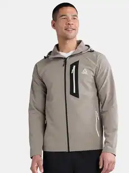 Walmart Reebok Men's and Big Men's Textured Stretch Jacket, Sizes S-3XL offer