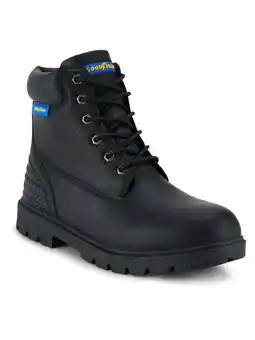 Walmart Goodyear Men's Maverik Slip Resistant Soft Toe Work Boots offer