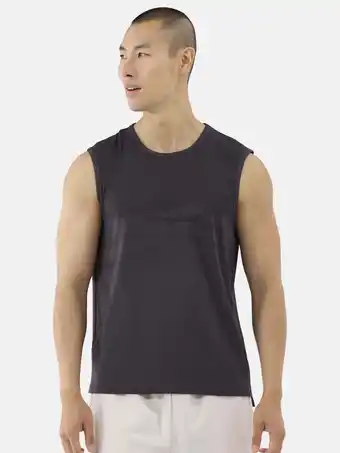 Walmart Athletic Works Men's Jacquard Muscle Tee, Size S-3XL offer