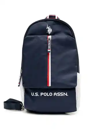 Walmart U.S. Polo Assn. Unisex Large Sling Bag, Navy offer