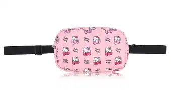 Walmart Sanrio Hello Kitty All Over Print Belt Bag - Pink offer