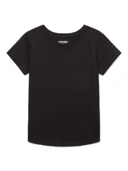 Walmart Garanimals Toddler Girl Short Sleeve Solid T-Shirt, Sizes 18M-5T offer