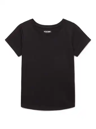 Walmart Garanimals Toddler Girl Short Sleeve Solid T-Shirt, Sizes 18M-5T offer