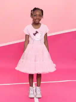 Walmart Bluey Toddler Girl Tiered Tutu Dress with 3D Butterflies, Sizes 12M-5T offer