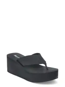 Walmart No Boundaries Women's Wedge Flip Flop Sandals offer