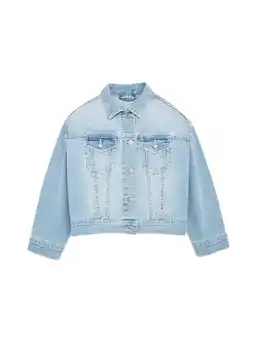 Walmart Wonder Nation Girls Denim Jacket, Sizes 4-18 & Plus offer