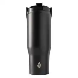 Walmart TAL Stainless Steel Hudson Tumbler with Flip-Up Straw 30oz, Black offer