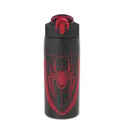 Walmart Zak Designs Miraculous Ladybug 25 ounce Reusable Plastic Water Bottle with Straw, Ladybug offer