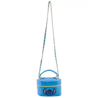 Walmart Disney Girl's Lilo and Stitch Crossbody Bag - Blue offer