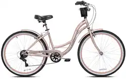 Walmart 26 Kent Bayside Cruiser Bicycle, Fits Rider: 5'2-5'10, Rose Gold, Adult, Unisex offer
