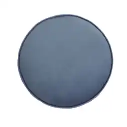 Walmart Mainstays Filmore Round Decorative Throw Pillow 16 x 16 Blue, 1 Count, Adult & Teen offer