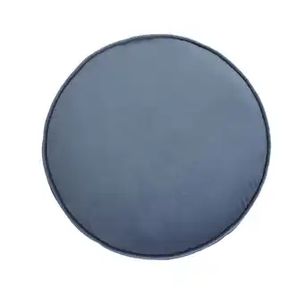 Walmart Mainstays Filmore Round Decorative Throw Pillow 16 x 16 Blue, 1 Count, Adult & Teen offer