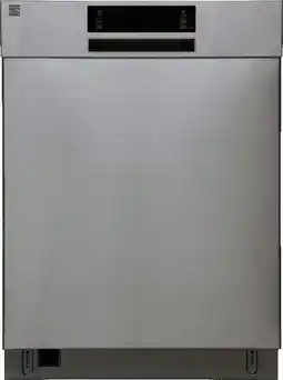 Walmart Kenmore 24” Built-In-Dishwasher w/ 3rd Rack & Turbo Dry-SS Pocket handle offer
