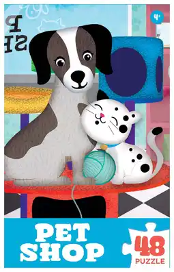 Walmart Pet Shop 48 Pieces Interlocking Jigsaw Puzzle for Kids offer