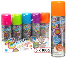 Walmart Goofy Foot Designs 5 Pack Spray Chalk offer