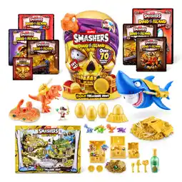 Walmart Smashers Dino Island Gold Treasure Hunt, Interactive Novelty Collectable Toy for Kids by ZURU offer