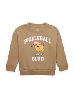 Walmart Wonder Nation Toddler Boys Fleece Graphic Top with Long-Sleeves, Sizes 12M-5T offer