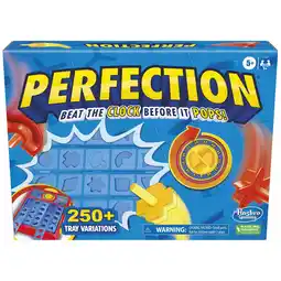 Walmart Perfection Board Game, Kids and Preschool Games, Ages 5+, Memory Game for Kids, 250+ Combinations offer