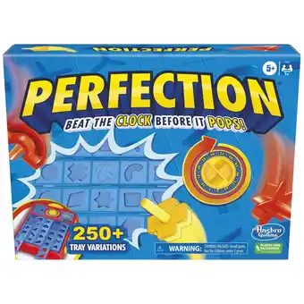 Walmart Perfection Board Game, Kids and Preschool Games, Ages 5+, Memory Game for Kids, 250+ Combinations offer