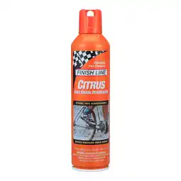 Walmart Finish Line Citrus Bike Degreaser 12 oz Aerosol Spray offer
