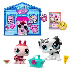 Walmart Littlest Pet Shop, Surprise Pet Pairs, Series 3, Mini Toy Figurines, Children Ages 4+, Multicolor offer