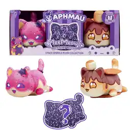 Walmart Aphmau 6 inch MeeMeow Plush Toy 3-Pack, Carnival Treats Surprise Box Ages 5+ offer