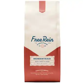 Walmart Free Rein Coffee Company, Homestead Medium Roast Ground Coffee, 12oz Bag offer
