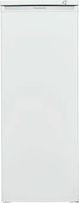 Walmart Frigidaire 6.0 cu ft Space-saving Upright Freezer, White offer