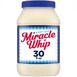 Walmart Miracle Whip Mayo-like Dressing, for a Keto and Low Carb Lifestyle, 30 fl oz Jar offer