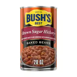 Walmart Bush's Brown Sugar Hickory Baked Beans, Canned Beans, 28 oz Can offer