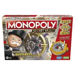 Walmart Monopoly Secret Vault Board Game for Kids Ages 8+, Family Board Game, 2-6 Players, Includes Vault offer