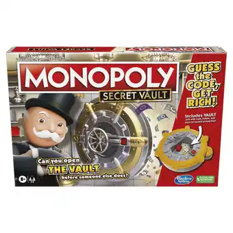 Walmart Monopoly Secret Vault Board Game for Kids Ages 8+, Family Board Game, 2-6 Players, Includes Vault offer