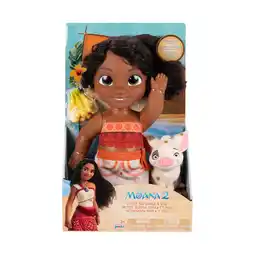 Walmart Disney's Moana 2 Little Sis Simea 11 inch Tall Doll with Animal Friend Pua offer