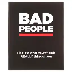 Walmart Bad People Game, The Savage Card Party Game offer