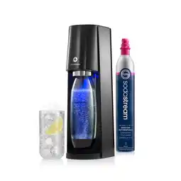 Walmart SodaStream E-Terra (Black) Sparkling Water Maker with CO2 and Carbonating Bottle offer