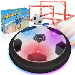 Walmart Crogift LED Hover Soccer Ball Set, 2 Goals, Indoor Floating Game, Fun Birthday Gift for Kids 3-12 offer