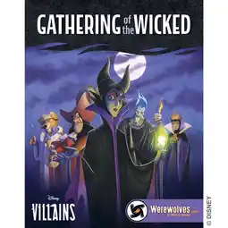 Walmart Disney Villains: The Werewolves of Miller's Hollow Card Game for Ages 10 and up from Asmodee offer