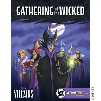 Walmart Disney Villains: The Werewolves of Miller's Hollow Card Game for Ages 10 and up from Asmodee offer